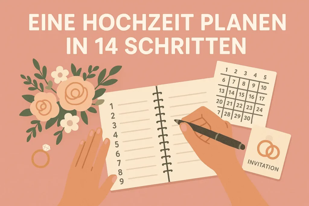 eine hochzeit planen in 14 schritten stressfrei heiraten mit Tipps, Checkliste und Expertenrat